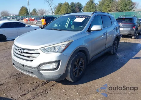 2016 Hyundai Santa Fe Sport 2.4L из США, поврежденный, VIN 5XYZUDLB1GG332291